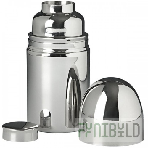 Franmara 10 oz. 4-Piece Bullet Cocktail Shaker 8180 BX