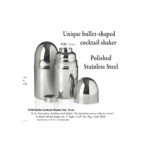 Franmara 10 oz. 4-Piece Bullet Cocktail Shaker 8180 BX Franmara 10 oz. 4-Piece Bullet Cocktail Shaker 8180 BX