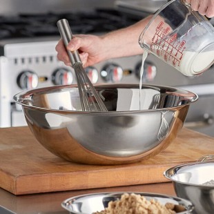 Vollrath 47943 13 Qt. Stainless Steel Mixing Bowl