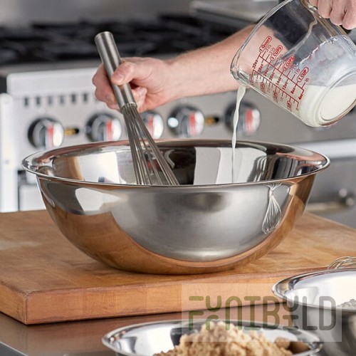 Vollrath 47943 13 Qt. Stainless Steel Mixing Bowl