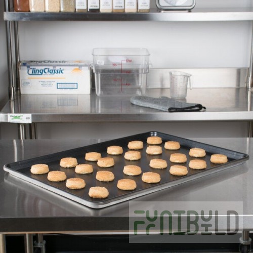 Vollrath S5315 Wear-Ever Full Size NSF 12 Gauge Non-Stick 18
