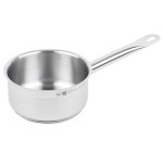 Vollrath 3800 Optio 1 Qt. Stainless Steel Sauce Pan / Butter Warmer with Aluminum-Clad Bottom and Cover