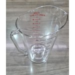 Cambro 100MCCW135 Camwear® 1 Qt. Clear Polycarbonate Measuring Cup
