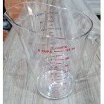 Cambro 100MCCW135 Camwear® 1 Qt. Clear Polycarbonate Measuring Cup
