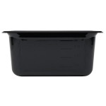 Vollrath 8036420 Super Pan® 1/3 Size Black Polycarbonate Food Pan - 6