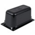 Vollrath 8036420 Super Pan® 1/3 Size Black Polycarbonate Food Pan - 6