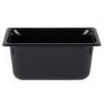 Vollrath 8036420 Super Pan® 1/3 Size Black Polycarbonate Food Pan - 6