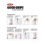 OXO Good Grips 3.4 Qt. Clear Rectangular SAN Plastic Food Storage Container with White POP Lid OXO Good Grips 3.4 Qt. Clear Rectangular SAN Plastic Food Storage Container with White POP Lid