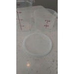 Choice 12, 18, and 22 Qt. Translucent Round Polypropylene Food Storage Container Lid Choice 12, 18, and 22 Qt. Translucent Round Polypropylene Food Storage Container Lid