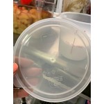 Choice 12, 18, and 22 Qt. Translucent Round Polypropylene Food Storage Container Lid Choice 12, 18, and 22 Qt. Translucent Round Polypropylene Food Storage Container Lid