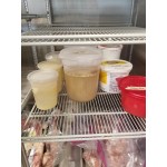 Choice 12, 18, and 22 Qt. Translucent Round Polypropylene Food Storage Container Lid Choice 12, 18, and 22 Qt. Translucent Round Polypropylene Food Storage Container Lid