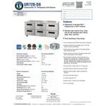 Hoshizaki UR72B-D6 Steelheart 72