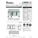 Traulsen CLPT-7220-SD-LRR 72 1/2 Traulsen CLPT-7220-SD-LRR 72 1/2