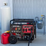 DuroStar 500 CC Tri Fuel Portable Generator with CO Alert DS13000MXT - 13,000/10,500W, 120/240V