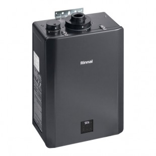 Scratch and Dent Rinnai SENSEI CX160iN Natural Gas / Liquid Propane Wall-Mounted Indoor / Outdoor Tankless Water Heater - 120V, 160,000 BTU, 9.0 GPM