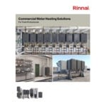 Scratch and Dent Rinnai SENSEI CX160iN Natural Gas / Liquid Propane Wall-Mounted Indoor / Outdoor Tankless Water Heater - 120V, 160,000 BTU, 9.0 GPM