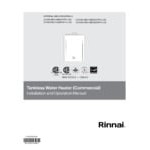 Scratch and Dent Rinnai SENSEI CX160iN Natural Gas / Liquid Propane Wall-Mounted Indoor / Outdoor Tankless Water Heater - 120V, 160,000 BTU, 9.0 GPM