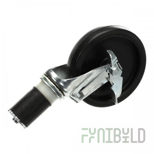 Duke 214517 Caster,5Swivel W/B 1-5/8