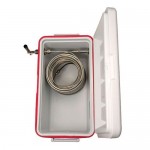 Micro Matic CB481R Red 1 Faucet 48 Qt. Insulated Jockey Box with 100 ft. Coil Micro Matic CB481R Red 1 Faucet 48 Qt. Insulated Jockey Box with 100 ft. Coil
