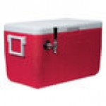 Micro Matic CB481R Red 1 Faucet 48 Qt. Insulated Jockey Box with 100 ft. Coil Micro Matic CB481R Red 1 Faucet 48 Qt. Insulated Jockey Box with 100 ft. Coil