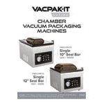 VacPak-It Ultima UVMC12 Programmable Chamber Vacuum Packing Machine with 12