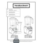 Hamilton Beach HBB255S Rio 1.6 hp Commercial Drink Blender with 2 Speeds and 32 oz. Stainless Steel Jar - 120V Hamilton Beach HBB255S Rio 1.6 hp Commercial Drink Blender with 2 Speeds and 32 oz. Stainless Steel Jar - 120V