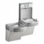 Zurn Elkay LZSTL8WSLK ezH20 8 GPH Light Gray Hands-Free Filtered Bottle Filling Station with Versatile Bi-Level Vandal-Resistant Drinking Fountain - Chilled Zurn Elkay LZSTL8WSLK ezH20 8 GPH Light Gray Hands-Free Filtered Bottle Filling Station with Versatile Bi-Level Vandal-Resistant Drinking Fountain - Chilled