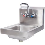 Advance Tabco 7-PS-23 Space Saving Hand Sink with Splash Mount Faucet - 12
