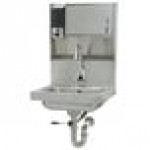 Advance Tabco 7-PS-81 Hands Free Hand Sink with Electric Faucet and Built In Soap and Towel Dispenser Advance Tabco 7-PS-81 Hands Free Hand Sink with Electric Faucet and Built In Soap and Towel Dispenser