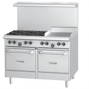 U.S. Range U48-6G12LL Liquid Propane 6 Burner 48