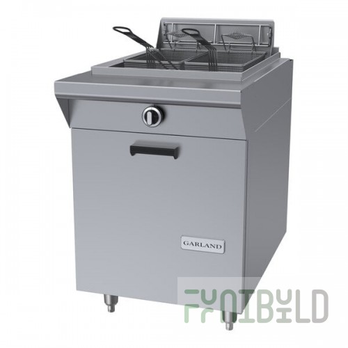 Garland M70SS Master Series Natural Gas 70 lb. Range Match Floor Fryer - 125,000 BTU