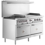 Cooking Performance Group S60-G36-N Natural Gas 4 Burner 60 Cooking Performance Group S60-G36-N Natural Gas 4 Burner 60