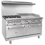 Cooking Performance Group S60-G36-N Natural Gas 4 Burner 60 Cooking Performance Group S60-G36-N Natural Gas 4 Burner 60