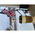 Choice 16 oz. Sleeveless Bean Print Paper Hot Cup and Lid - 100/Case Choice 16 oz. Sleeveless Bean Print Paper Hot Cup and Lid - 100/Case