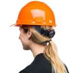 Cordova Duo Safety Orange Cap Style Hard Hat with 4-Point Ratchet Suspension Cordova Duo Safety Orange Cap Style Hard Hat with 4-Point Ratchet Suspension