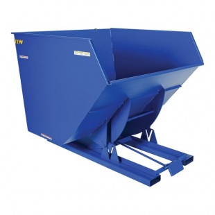 Vestil 4 Cubic Yard Heavy-Duty Self-Dumping Steel Forklift Hopper D-400-HD - 6,000 lb. Capacity Vestil 4 Cubic Yard Heavy-Duty Self-Dumping Steel Forklift Hopper D-400-HD - 6,000 lb. Capacity