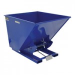 Vestil 4 Cubic Yard Heavy-Duty Self-Dumping Steel Forklift Hopper D-400-HD - 6,000 lb. Capacity