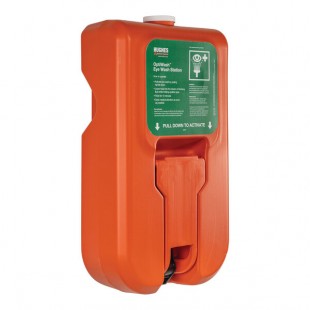 Hughes OptiWash Orange 10 Gallon Portable Gravity-Fed Self-Contained Eye Wash Station 10GFEW Hughes OptiWash Orange 10 Gallon Portable Gravity-Fed Self-Contained Eye Wash Station 10GFEW