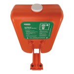 Hughes OptiWash Orange 10 Gallon Portable Gravity-Fed Self-Contained Eye Wash Station 10GFEW