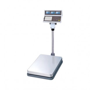 CAS EB-300 EB Series 300 lb. Digital Price Computing Bench Scale with Pole - Legal For Trade