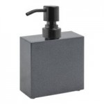 room360 New York 28 oz. Onyx Soap Dispenser with Mirrored Stainless Pump Top - 6/Case room360 New York 28 oz. Onyx Soap Dispenser with Mirrored Stainless Pump Top - 6/Case
