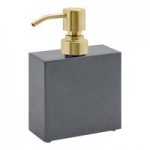 room360 New York 28 oz. Onyx Soap Dispenser with Mirrored Stainless Pump Top - 6/Case room360 New York 28 oz. Onyx Soap Dispenser with Mirrored Stainless Pump Top - 6/Case