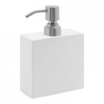 room360 New York 28 oz. Onyx Soap Dispenser with Mirrored Stainless Pump Top - 6/Case room360 New York 28 oz. Onyx Soap Dispenser with Mirrored Stainless Pump Top - 6/Case