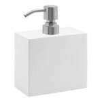 room360 New York 28 oz. Onyx Soap Dispenser with Mirrored Stainless Pump Top - 6/Case room360 New York 28 oz. Onyx Soap Dispenser with Mirrored Stainless Pump Top - 6/Case