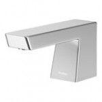 Bradley Verge Zen 6-3700-RFT-PC Polished Chrome Deck-Mounted Automatic Foam Soap Dispenser with 70.5 oz. Tank