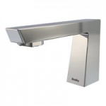 Bradley Verge Zen 6-3700-RFT-PC Polished Chrome Deck-Mounted Automatic Foam Soap Dispenser with 70.5 oz. Tank