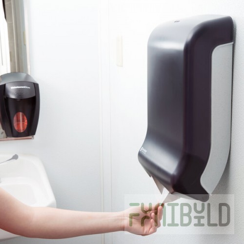 San Jamar T1700TBK Ultrafold Classic C-Fold / Multi-Fold Towel Dispenser