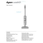 Dyson WashG1 481766-01 Matte Black / Ultra Blue Cordless Wet / Dry Vacuum