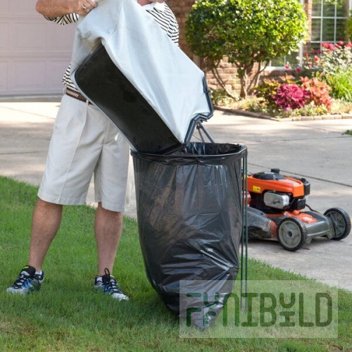 DeVault DEV100-01 EZ Bagger Portable Outdoor Trash Bag Holder
