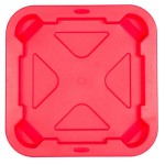 Rubbermaid® FG352900RED BRUTE Snap-Lock 28 Gallon Red Square Lid